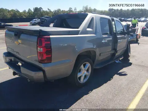2012 Chevrolet Avalanche 1500 Lt1 VIN 3GNTKFE75CG196668 фото 4