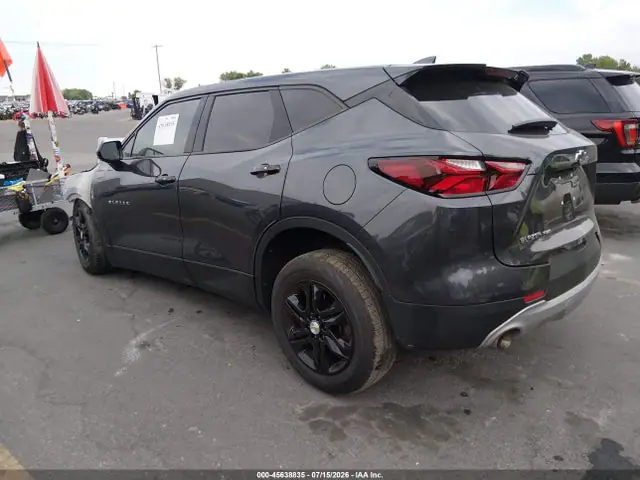 3GNKBHR44NS118342 — 2022 Chevrolet Blazer AWD 2LT, фото 3 с аукциона IAAI 01.10.2026, Пожар двигателя