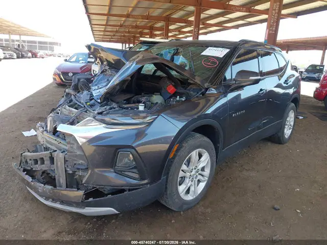 3GNKBHR48NS164742 — 2022 Chevrolet Blazer AWD 2LT, фото 2 с аукциона IAAI 29.09.2026, Передняя часть