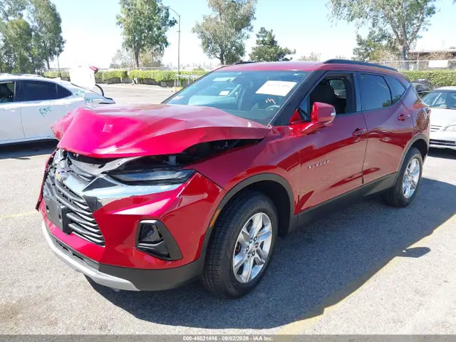 2022 Chevrolet Blazer Fwd 2lt VIN 3GNKBCR48NS156532 фото 2