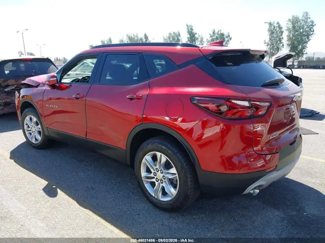2022 Chevrolet Blazer Fwd 2lt VIN 3GNKBCR48NS156532 фото 3
