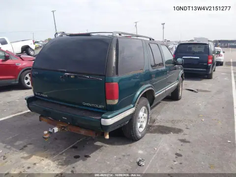 1997 Chevrolet Blazer Ls VIN 1GNDT13W4V2151277 фото 4