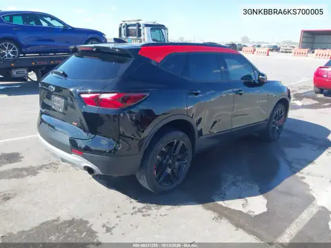 3GNKBBRA6KS700005 — 2019 Chevrolet Blazer, фото 4 с аукциона IAAI, Передний левый