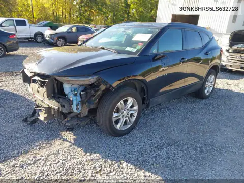 2020 Chevrolet Blazer Awd 2Lt VIN 3GNKBHRS5LS632728 фото 3