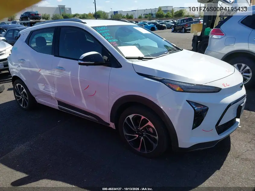 1G1FZ6S00P4195433 Chevrolet Bolt Euv 2023 — повреждение Задняя часть, фото до ремонта