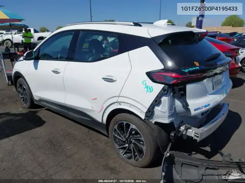 1G1FZ6S00P4195433 — 2023 Chevrolet Bolt Euv, фото 3 с аукциона IAAI, Задняя часть