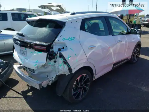 1G1FZ6S00P4195433 — 2023 Chevrolet Bolt Euv, фото 4 с аукциона IAAI, Задняя часть