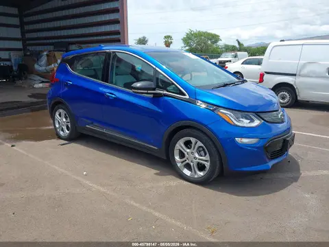 1G1FY6S01M4102188 — 2021 Chevrolet Bolt Ev FWD LT, Передняя часть слева (Left Front), фото до ремонта