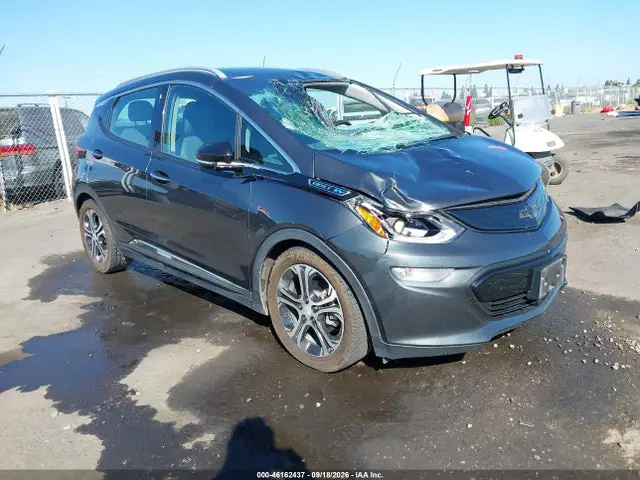1G1FZ6S00L4141253 — 2020 Chevrolet Bolt Ev FWD Premier, Передняя часть (Front End), фото до ремонта