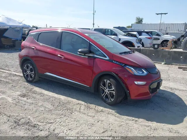 1G1FX6S04J4116634 — 2018 Chevrolet Bolt Ev Premier, Передняя часть (Front), фото до ремонта