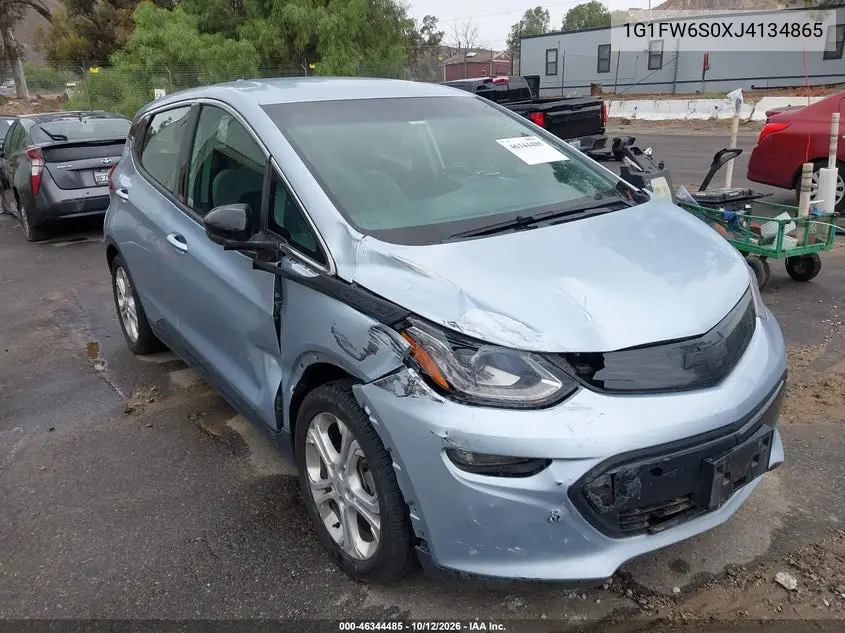 2018 Chevrolet Bolt Ev Lt VIN 1G1FW6S0XJ4134865 фото 1