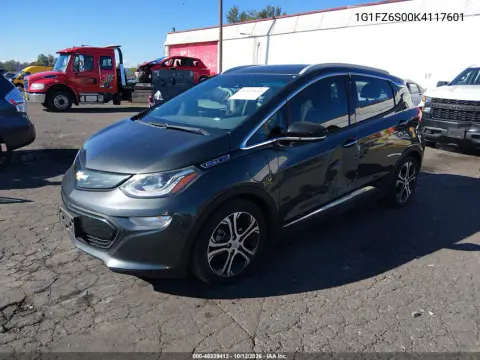 2019 Chevrolet Bolt Ev Premier VIN 1G1FZ6S00K4117601 фото 2