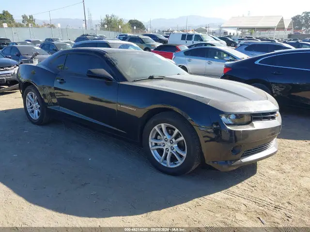 2G1FB1E35E9157557 — 2014 Chevrolet Camaro 1LT, Задняя часть (Rear), фото до ремонта
