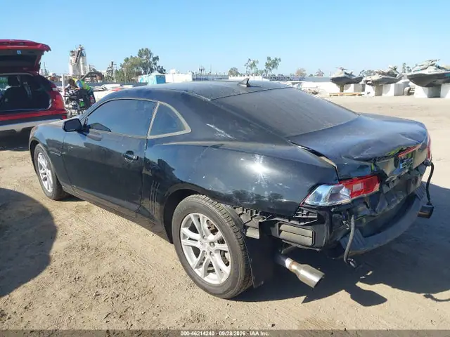 2G1FB1E35E9157557 — 2014 Chevrolet Camaro 1LT, фото 3 с аукциона IAAI 14.10.2026, Задняя часть