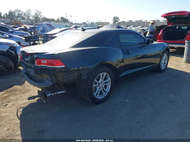 2G1FB1E35E9157557 — 2014 Chevrolet Camaro 1LT, фото 4 с аукциона IAAI 14.10.2026, Задняя часть