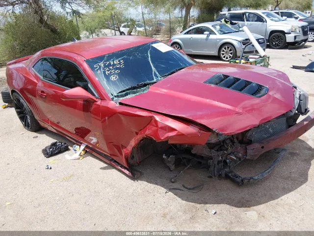 2014 Chevrolet Camaro 1ss VIN 2G1FJ1EJ0E9170878 фото 1