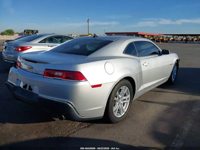 2015 Chevrolet Camaro 2ls VIN 2G1FB1E32F9179548 фото 4