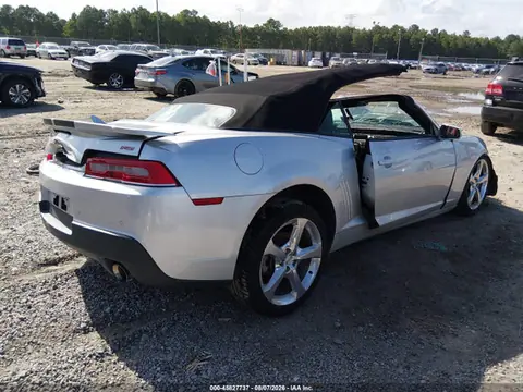 2014 Chevrolet Camaro 2lt VIN 2G1FC3D32E9145439 фото 4