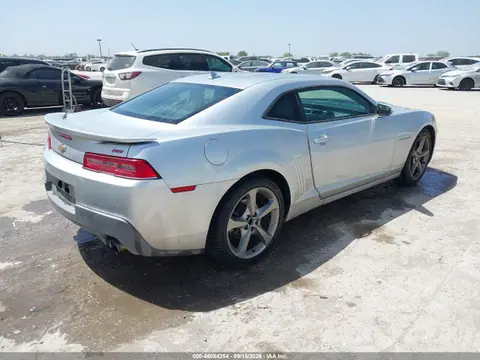 2014 Chevrolet Camaro 2lt VIN 2G1FC1E37E9275865 фото 4