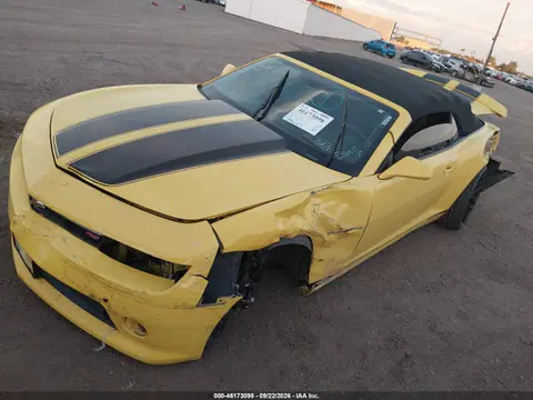 2015 Chevrolet Camaro 2lt VIN 2G1FF3D32F9132263 фото 2