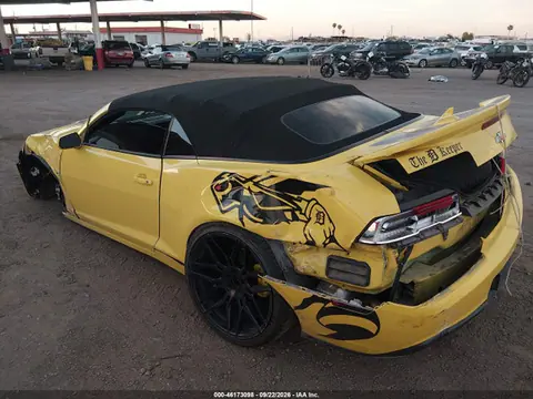 2015 Chevrolet Camaro 2lt VIN 2G1FF3D32F9132263 фото 3