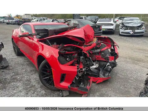 1G1FB1RX2H0131350 — 2017 Chevrolet Camaro LT, Передняя часть (Front), фото до ремонта