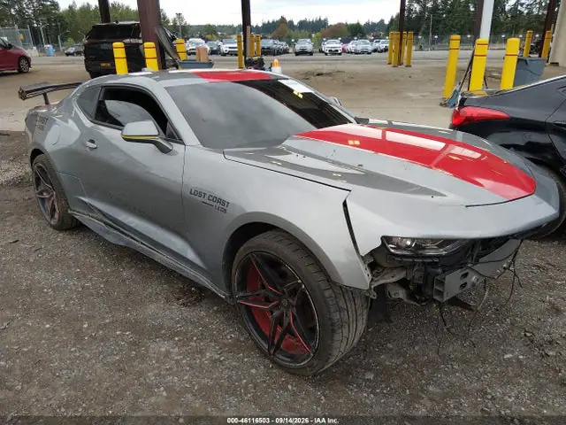 1G1FB1RX1P0136375 — 2023 Chevrolet Camaro RWD 1LT, Угон (Theft), фото до ремонта