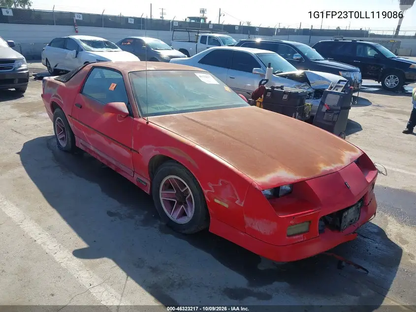 1990 Chevrolet Camaro Rs VIN 1G1FP23T0LL119086 фото 1