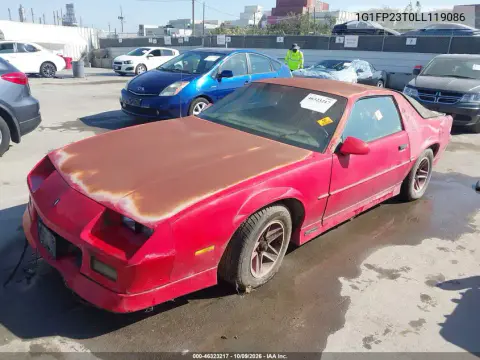 1990 Chevrolet Camaro Rs VIN 1G1FP23T0LL119086 фото 2
