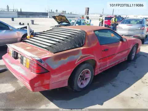 1990 Chevrolet Camaro Rs VIN 1G1FP23T0LL119086 фото 4