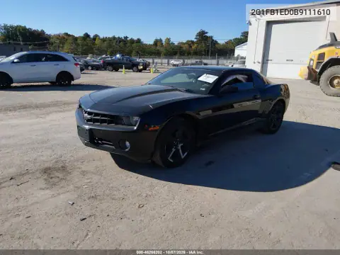2011 Chevrolet Camaro 1Lt VIN 2G1FB1ED0B9111610 фото 3
