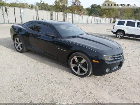 2G1FC1ED3B9105569 — 2011 Chevrolet Camaro, Наводнение, фото до ремонта