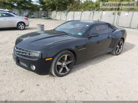 2011 Chevrolet Camaro 2Lt VIN 2G1FC1ED3B9105569 фото 3
