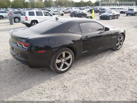 2011 Chevrolet Camaro 2Lt VIN 2G1FC1ED3B9105569 фото 5