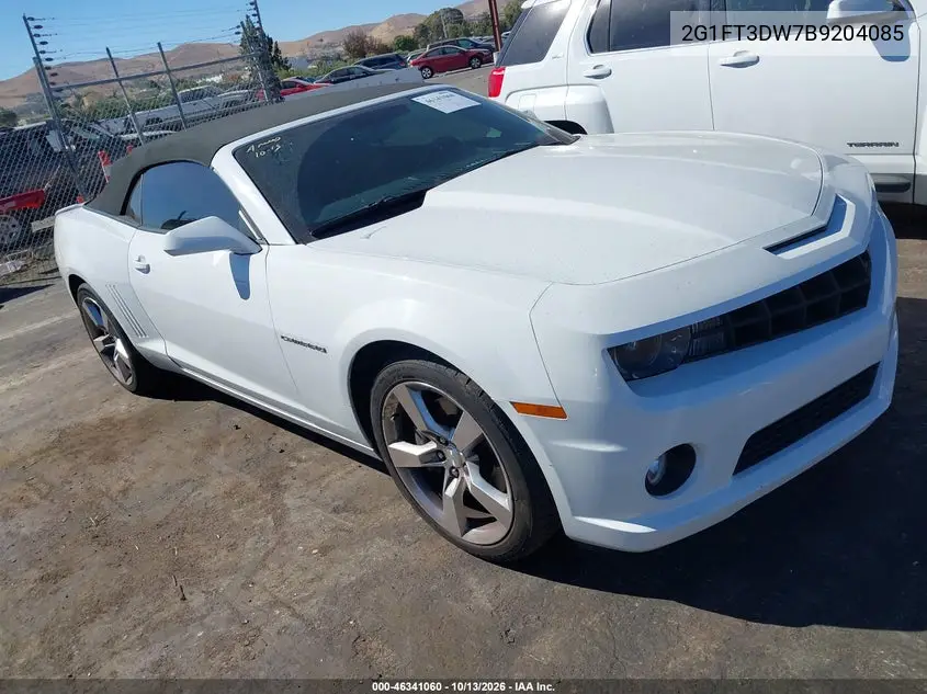 2G1FT3DW7B9204085 — 2011 Chevrolet Camaro, фото 2 с аукциона IAAI 16.10.2026, Естественный износ