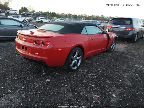 2013 Chevrolet Camaro 1Lt VIN 2G1FB3D3XD9223516 фото 5