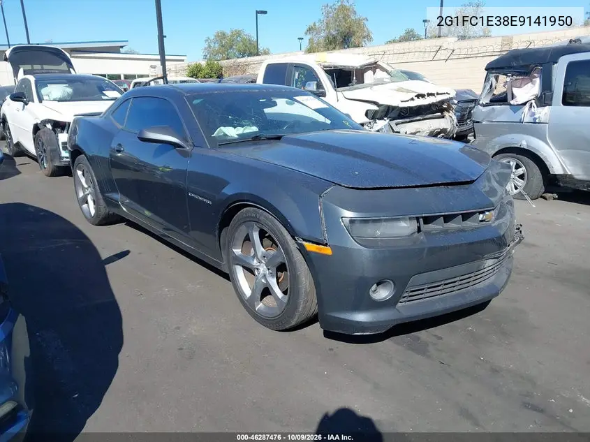 2014 Chevrolet Camaro 2Lt VIN 2G1FC1E38E9141950 фото 2