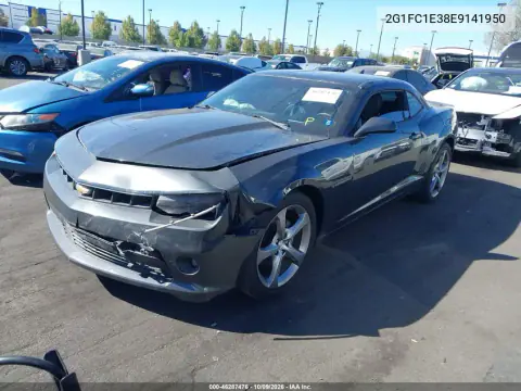 2014 Chevrolet Camaro 2Lt VIN 2G1FC1E38E9141950 фото 3