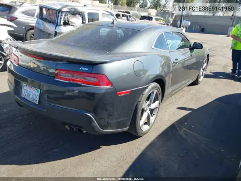 2014 Chevrolet Camaro 2Lt VIN 2G1FC1E38E9141950 фото 5