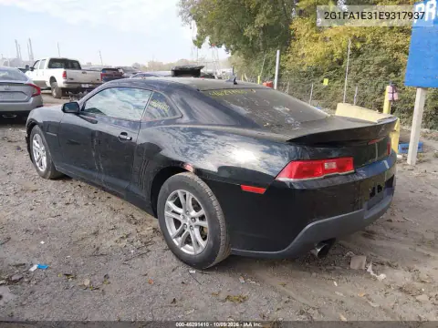 2014 Chevrolet Camaro 2Ls VIN 2G1FA1E31E9317937 фото 4
