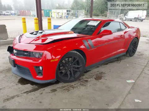 2014 Chevrolet Camaro Zl1 VIN 2G1FL1EP3E9800911 фото 3