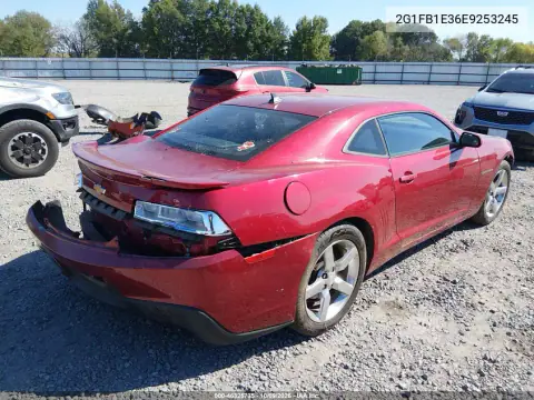 2014 Chevrolet Camaro 1Lt VIN 2G1FB1E36E9253245 фото 4