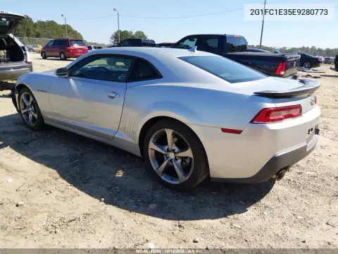 2G1FC1E35E9280773 — 2014 Chevrolet Camaro, фото 4 с аукциона IAAI, Боковая часть