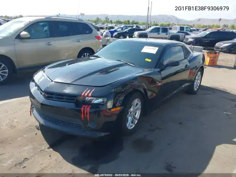 2015 Chevrolet Camaro 2Ls VIN 2G1FB1E38F9306979 фото 3