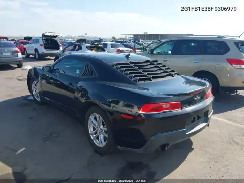 2015 Chevrolet Camaro 2Ls VIN 2G1FB1E38F9306979 фото 4
