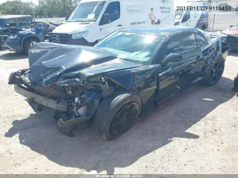 2G1FB1E32F9113453 — 2015 Chevrolet Camaro, фото 3 с аукциона IAAI, Передняя часть
