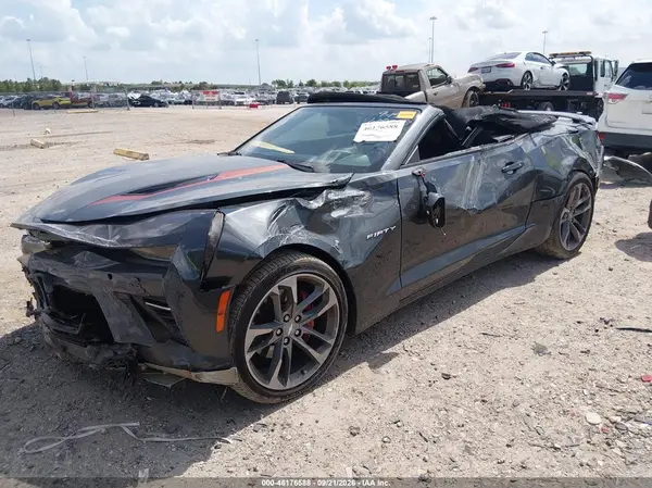 1G1FH3D70H0118825 — 2017 Chevrolet Camaro, фото 2 с аукциона IAAI, Опрокидывание