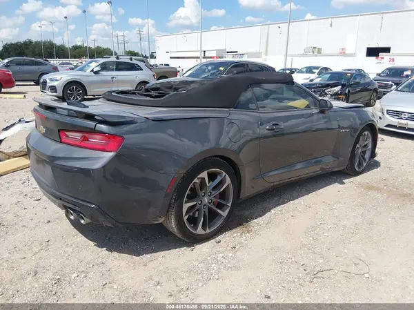 1G1FH3D70H0118825 — 2017 Chevrolet Camaro, фото 4 с аукциона IAAI, Опрокидывание