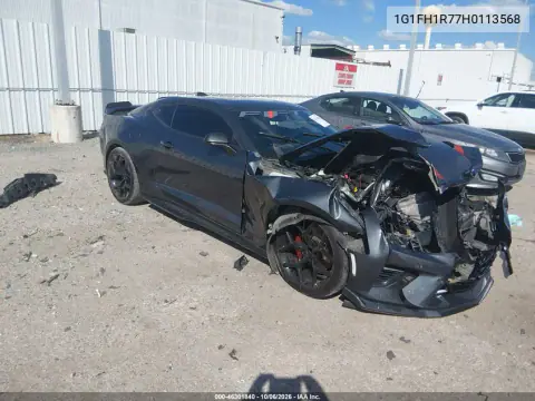 1G1FH1R77H0113568 — 2017 Chevrolet Camaro, Передняя часть, фото до ремонта