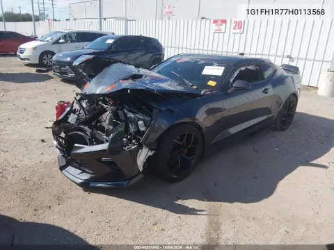 2017 Chevrolet Camaro 2Ss VIN 1G1FH1R77H0113568 фото 2